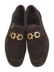 Salvatore Ferragamo Suede Dress Loafers