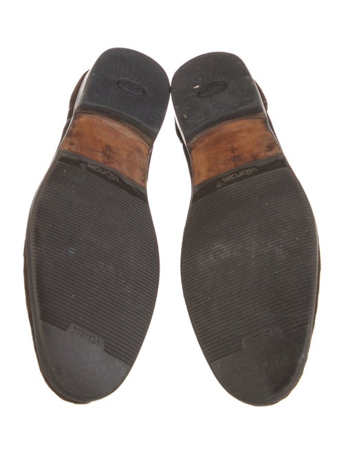 Salvatore Ferragamo Suede Dress Loafers