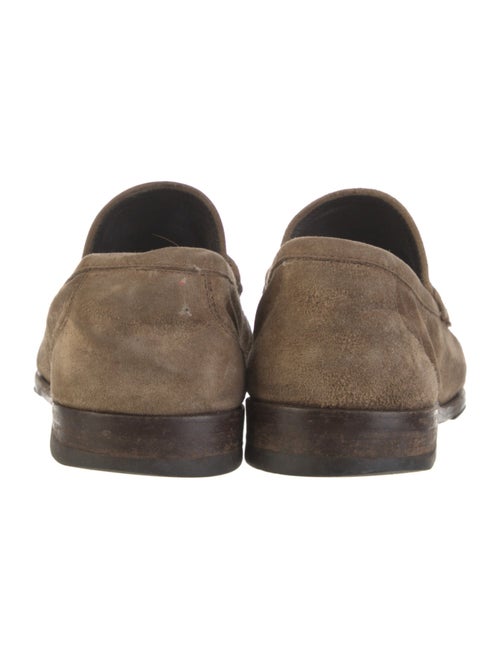 Salvatore Ferragamo Suede Dress Loafers