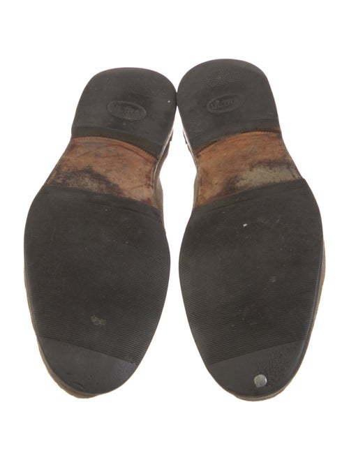 Salvatore Ferragamo Suede Dress Loafers