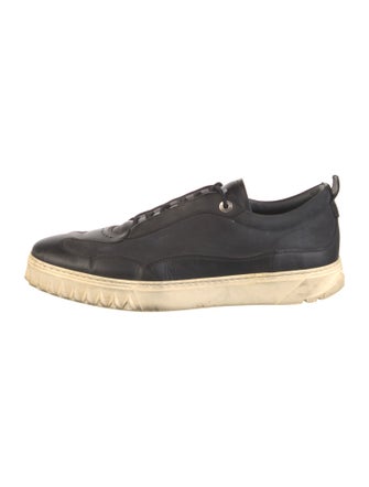 Salvatore Ferragamo Leather Sneakers