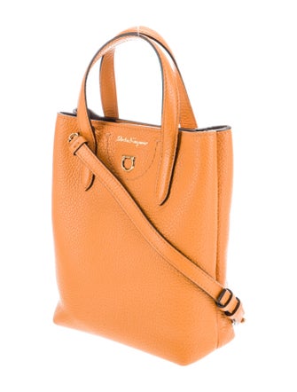 Salvatore Ferragamo Leather Top Handle Bag