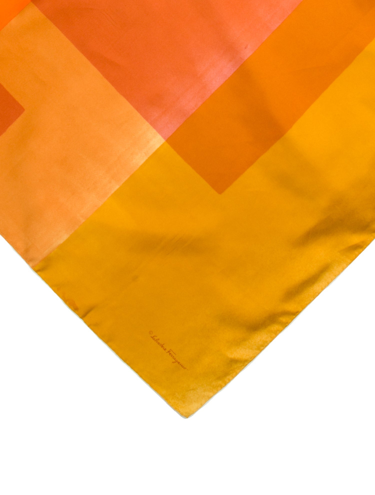 Salvatore Ferragamo Silk Printed Scarf