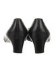 Salvatore Ferragamo Leather Bow Accents Pumps