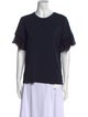 Salvatore Ferragamo Crew Neck Short Sleeve T-Shirt