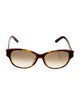 Salvatore Ferragamo Gancini Logo Wayfarer Sunglasses
