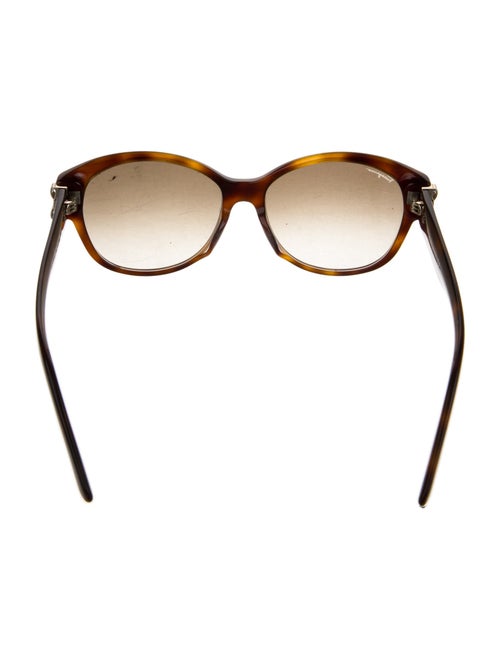 Salvatore Ferragamo Gancini Logo Wayfarer Sunglasses