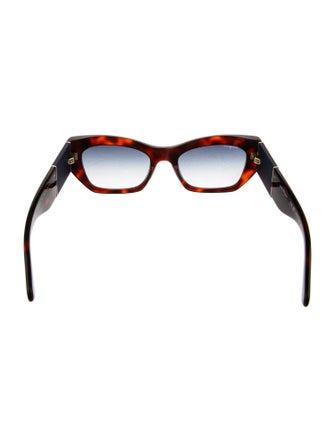 Salvatore Ferragamo Square Gradient Sunglasses