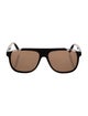 Salvatore Ferragamo Wayfarer Tinted Sunglasses