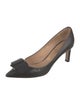 Salvatore Ferragamo Vara Bow Accent Leather Pumps