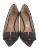 Salvatore Ferragamo Vara Bow Accent Leather Pumps