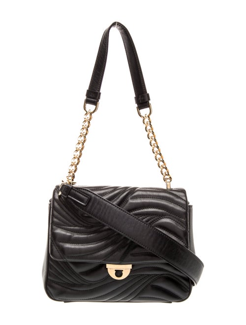 Salvatore Ferragamo Leather Top Handle Bag