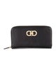 Salvatore Ferragamo Gancini Logo Leather Wallet
