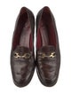 Salvatore Ferragamo Gancini Logo Leather Loafers