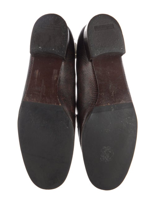 Salvatore Ferragamo Gancini Logo Leather Loafers