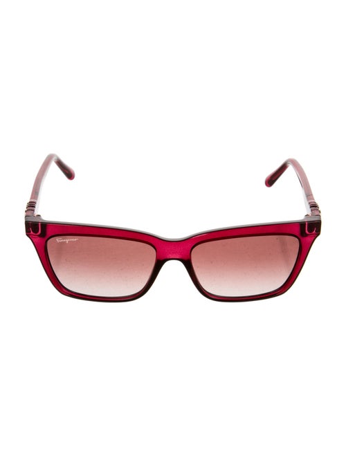Salvatore Ferragamo Square Gradient Sunglasses