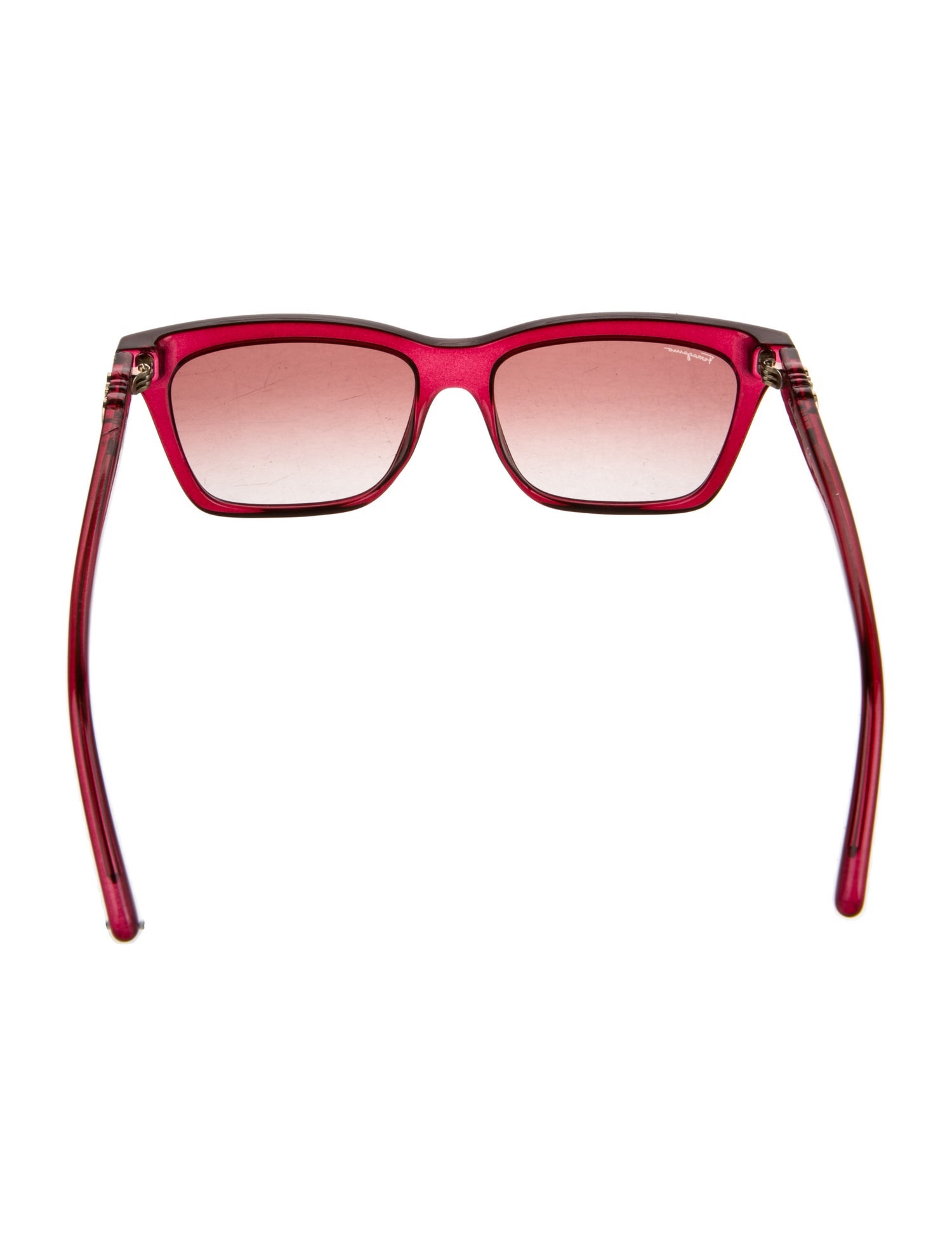 Salvatore Ferragamo Square Gradient Sunglasses