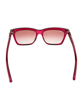 Salvatore Ferragamo Square Gradient Sunglasses