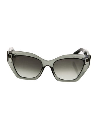 Salvatore Ferragamo Oversize Gradient Sunglasses