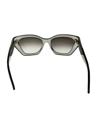 Salvatore Ferragamo Oversize Gradient Sunglasses