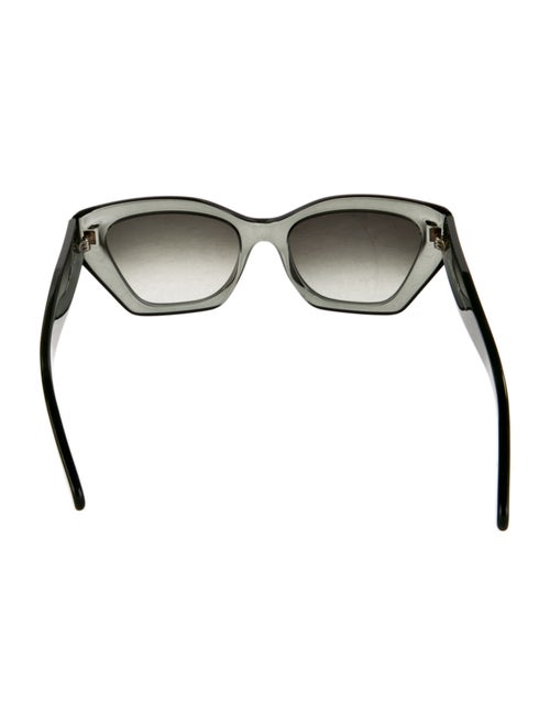 Salvatore Ferragamo Oversize Gradient Sunglasses