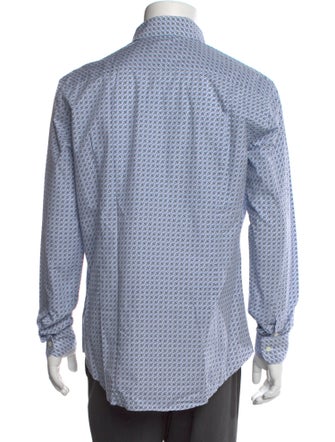 Salvatore Ferragamo Printed Long Sleeve Shirt