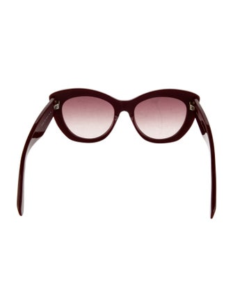 Salvatore Ferragamo Cat-Eye Gradient Sunglasses