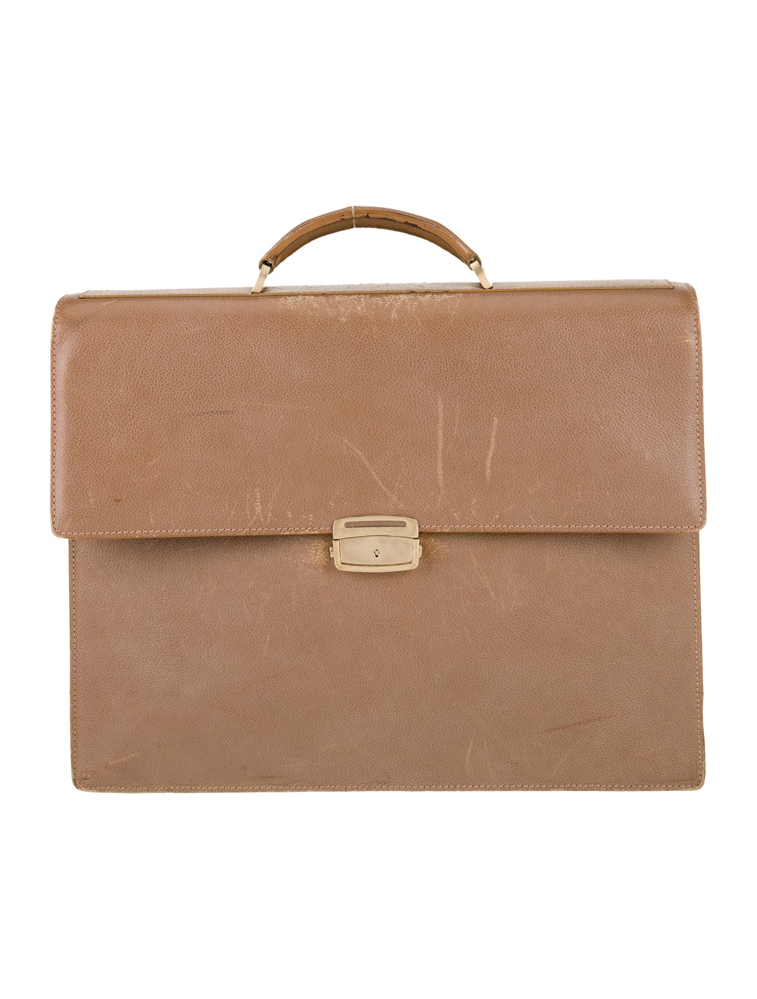 Salvatore Ferragamo Leather Briefcase