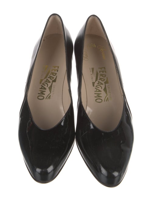 Salvatore Ferragamo Patent Leather Mules