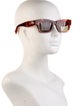 Salvatore Ferragamo Wayfarer Tinted Sunglasses