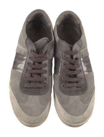 Salvatore Ferragamo Suede Sneakers
