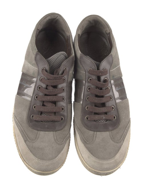 Salvatore Ferragamo Suede Sneakers