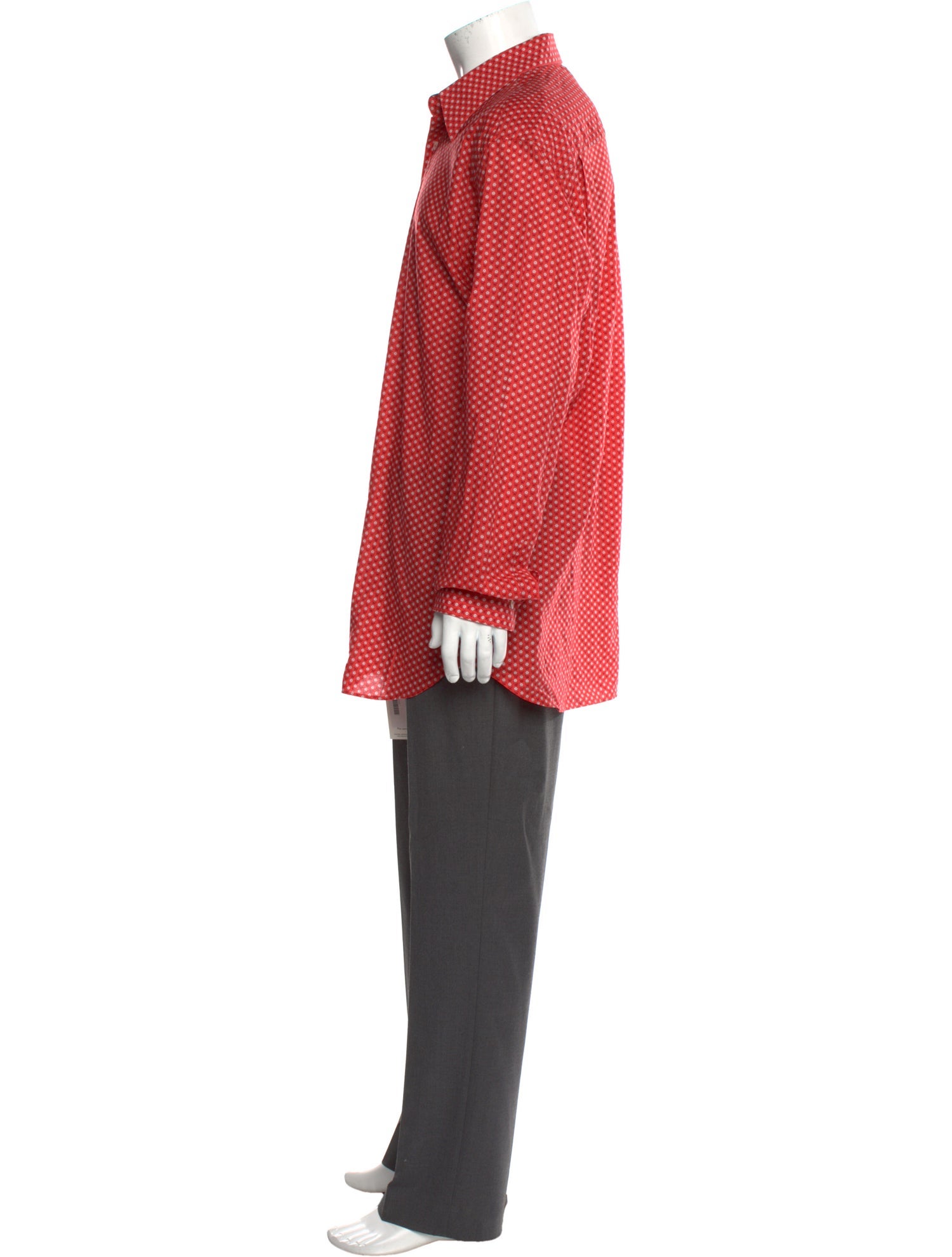 Salvatore Ferragamo Striped Long Sleeve Shirt