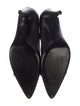 Salvatore Ferragamo Leather Bow Accents Pumps