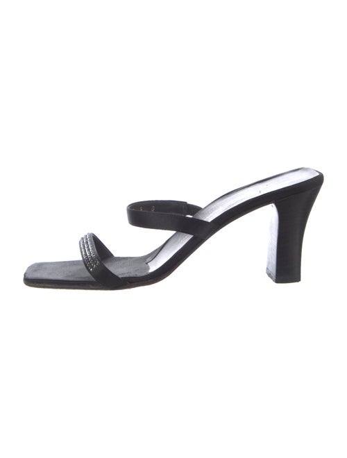 Salvatore Ferragamo Suede Printed Slides