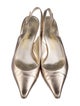 Salvatore Ferragamo Leather Slingback Pumps