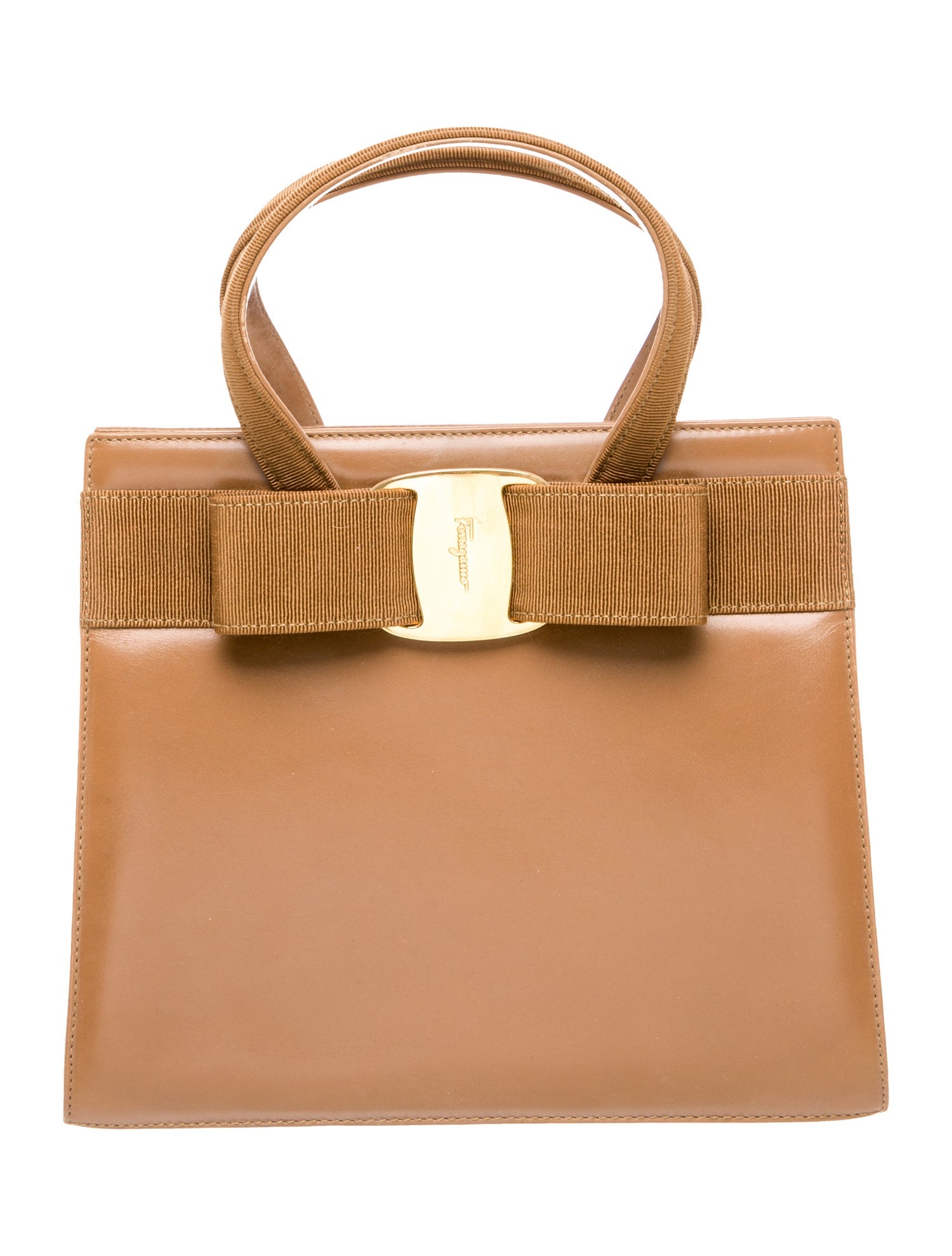 Salvatore Ferragamo Vara Bow Top Handle Bag