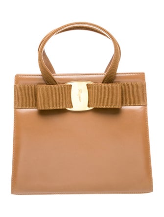 Salvatore Ferragamo Vara Bow Top Handle Bag