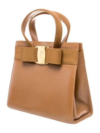 Salvatore Ferragamo Vara Bow Top Handle Bag