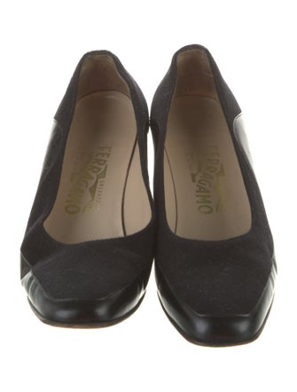 Salvatore Ferragamo Suede Pumps