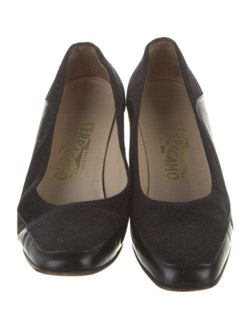 Salvatore Ferragamo Suede Pumps