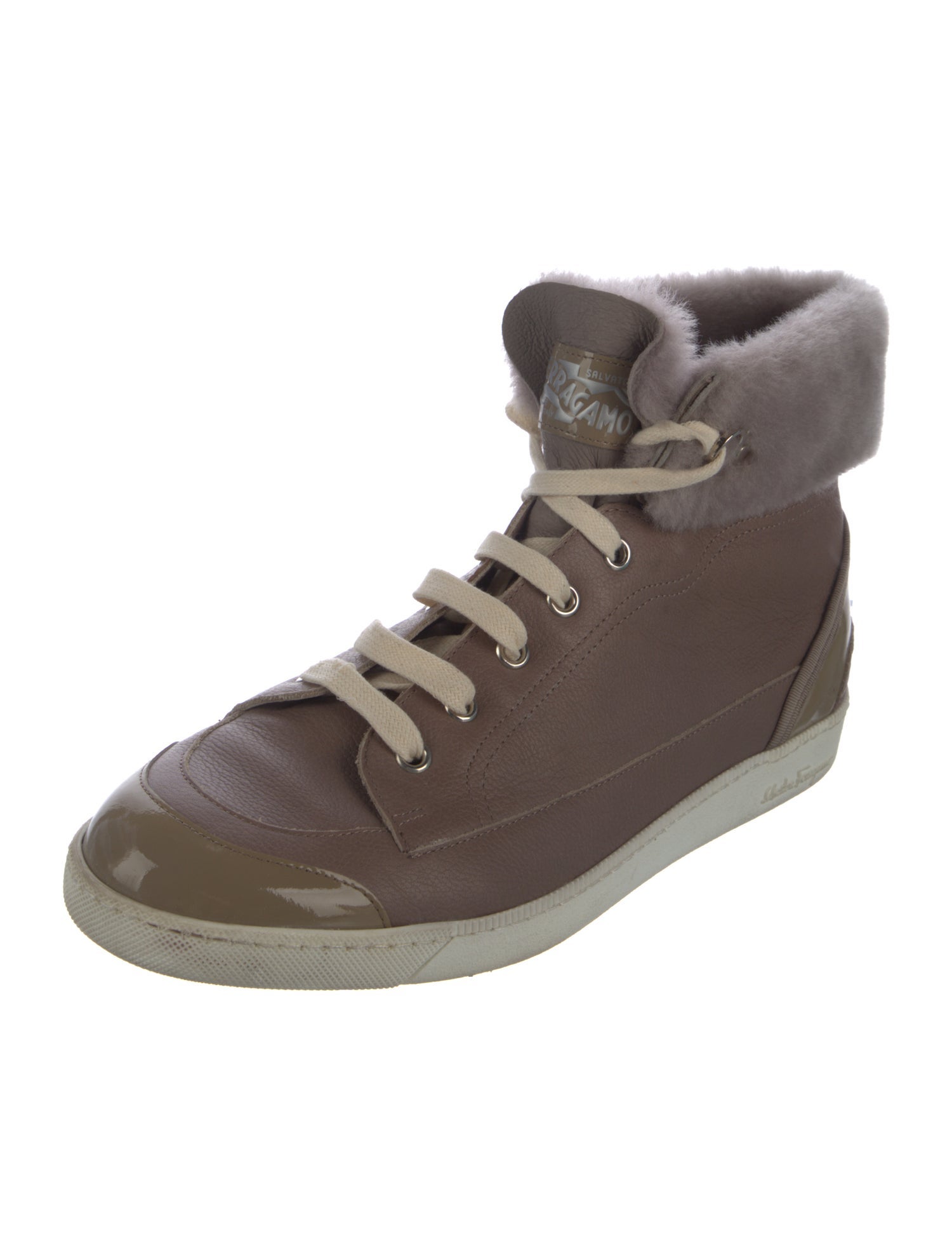 Salvatore Ferragamo Leather Sneakers