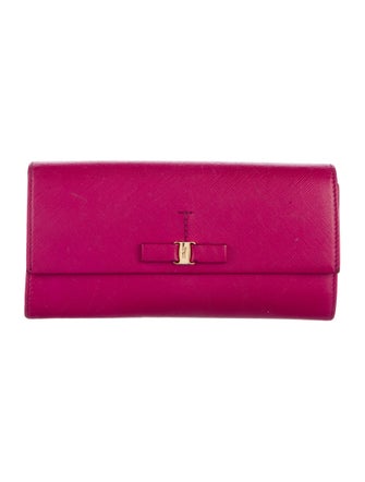Salvatore Ferragamo Leather Continental Wallet