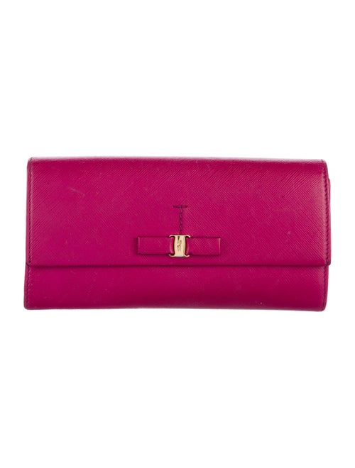 Salvatore Ferragamo Leather Continental Wallet