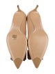 Salvatore Ferragamo Leather Bow Accents Pumps