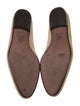 Salvatore Ferragamo Suede Cutout Accent Flats