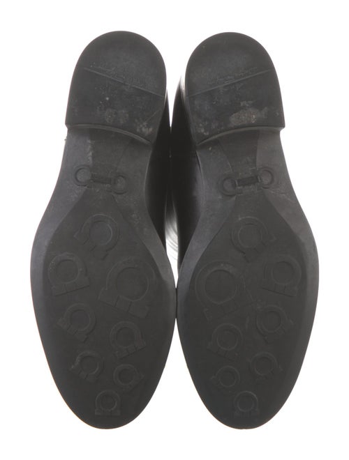 Salvatore Ferragamo Leather Riding Boots