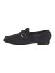 Salvatore Ferragamo Gancini Logo Suede Dress Loafers