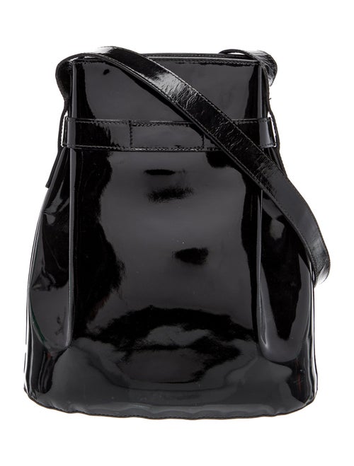 Salvatore Ferragamo Patent Leather Top Handle Bag