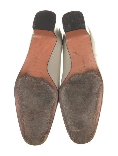 Salvatore Ferragamo Gancini Logo Leather Pumps